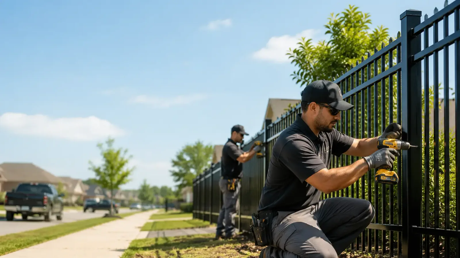 Metal Fence Installation in Lexington, MI